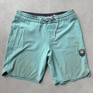 Vissla Men's Board Shorts in Mint Green Size 31